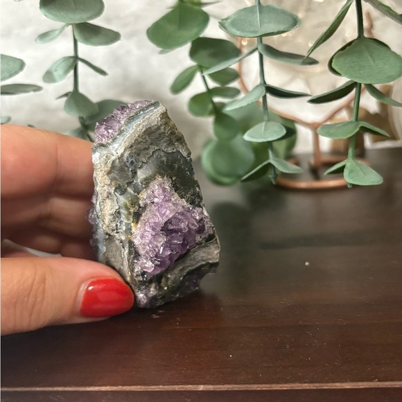 Amethyst Crystal Home Accent amethyst shiny crystal good energy - Picture 5 of 5